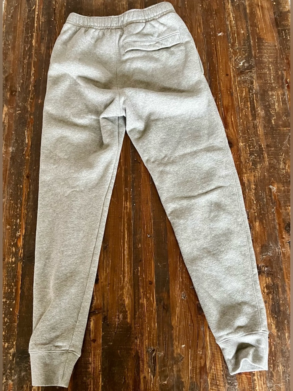Nike Gray Fleece Joggers with White Swoosh Sz XXS EUC - Picture 6 of 10
